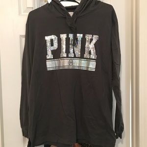 PINK TOP SIZE M SEQUIN